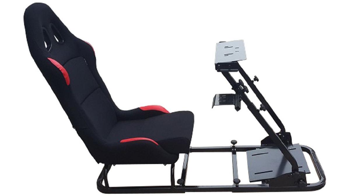 Ensemble+si%C3%A8ge+simulation+pliable+avec+support+volant+et+p%C3%A9dales
